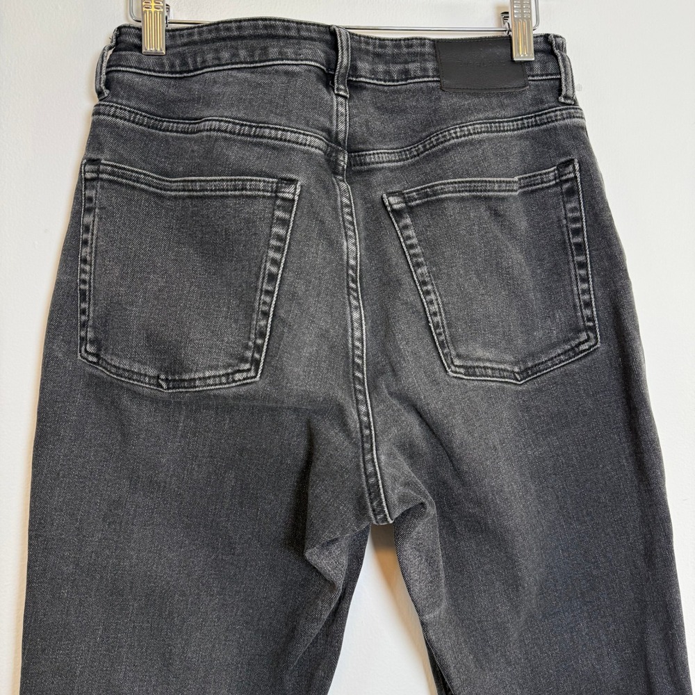 Everlane The Curvy Cheeky Jean Black Wash Denim High Rise Size 28 - Picture 7 of 9